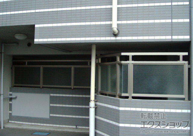 神奈川県川崎市ののフェンス・柵 ハイグリッドフェンスUF8型 フリーポールタイプ 施工例