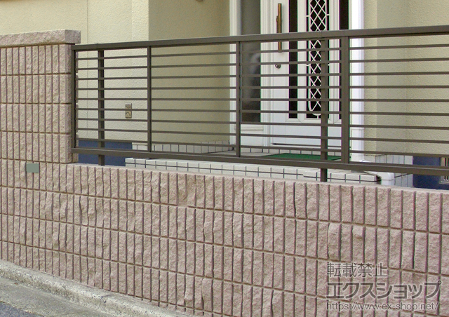 広島県広島市ののフェンス・柵 プリレオR1型 施工例