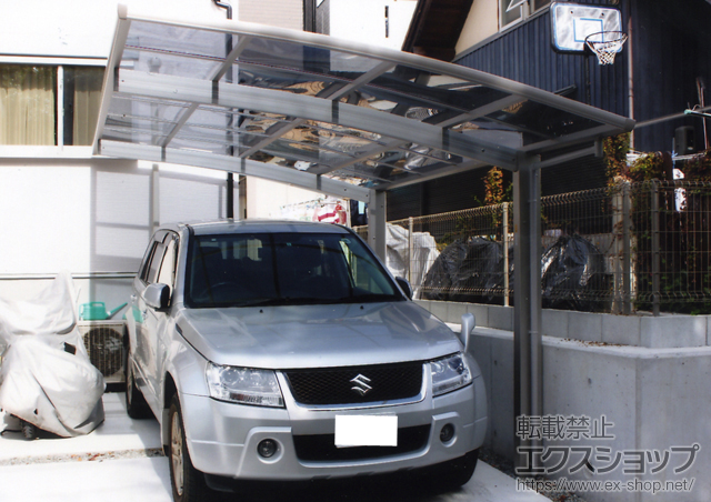 兵庫県神戸市ののカーポート プレシオスポート　積雪〜20cm対応 施工例