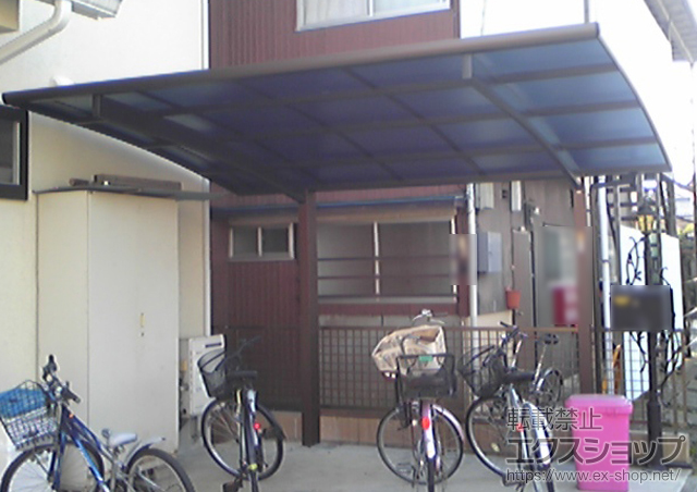 東京都西東京市ののカーポート プレシオスポート 積雪〜20cm対応 施工例