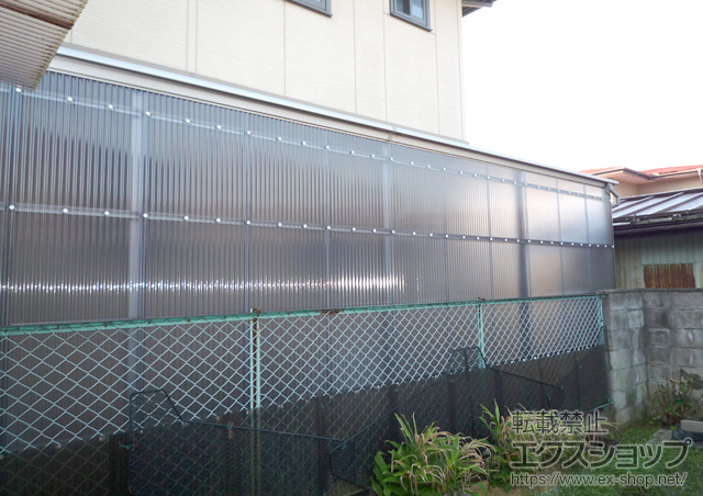 長野県諏訪市のLIXIL リクシル（トステム）のテラス囲い・サンルーム フリーヤード オープンタイプ 積雪〜20?対応 施工例