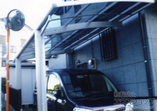 神奈川県横浜市ののカーポート プレシオスポート 積雪〜20cm対応 施工例