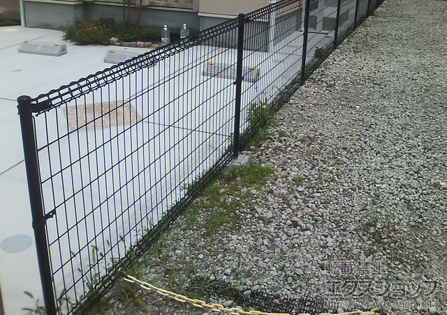 大阪府豊中市ののフェンス・柵 メッシュフェンス M0 施工例