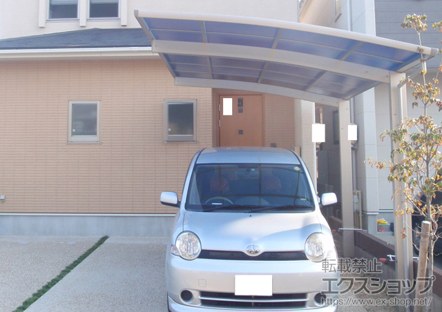 愛知県小牧市ののカーポート プレシオスポート 積雪〜20?対応 施工例