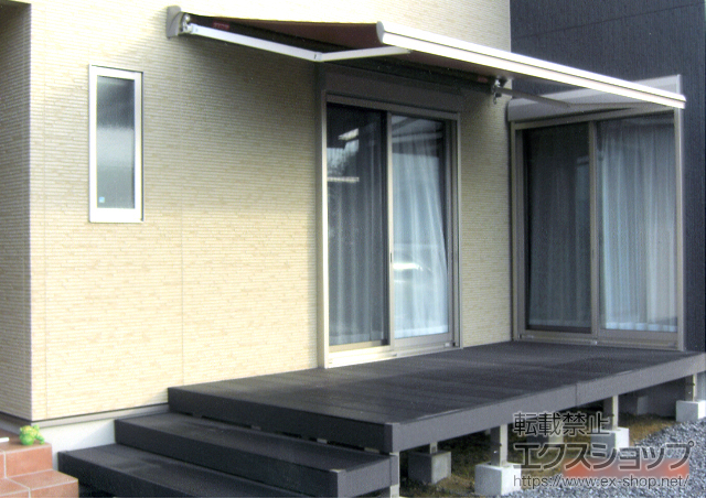 熊本県宇土市ののウッドデッキ リウッドデッキ 200 単体　 施工例