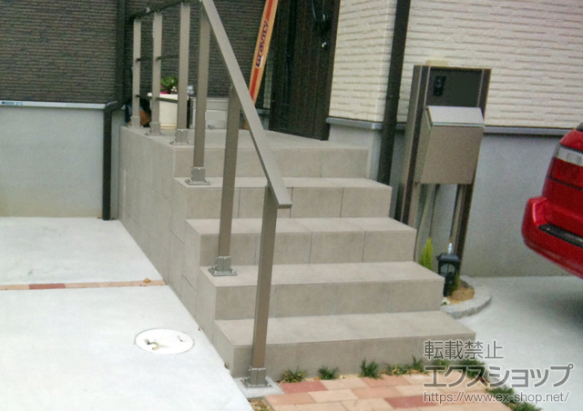 兵庫県明石市のの手すり アーキレール 施工例