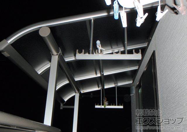 埼玉県羽生市ののバルコニー・ベランダ屋根 プレシオステラス　積雪〜20cm対応 施工例