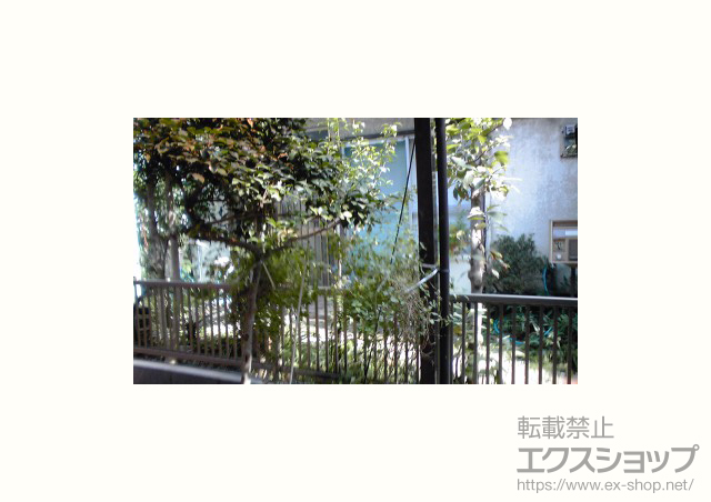 埼玉県川口市ののフェンス・柵 プリレオ R2型 フェンス フリーポールタイプ 施工例