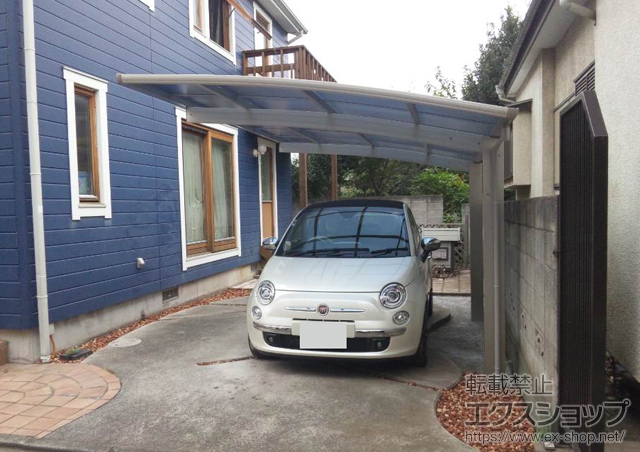 東京都西東京市ののカーポート プレシオスポート 積雪〜20cm対応 施工例