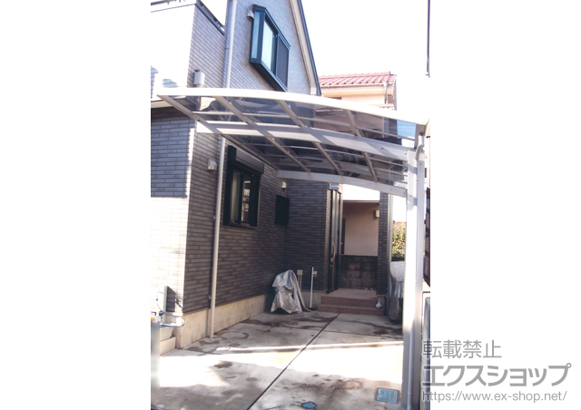 東京都清瀬市ののカーポート プレシオスポート 積雪〜20cm対応 施工例