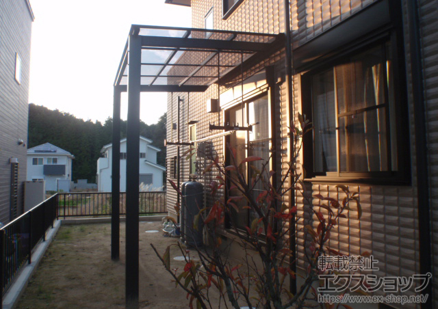 愛知県岡崎市ののテラス屋根 アーキフィット　ミニ　独立テラスタイプ　積雪〜20cm対応 施工例