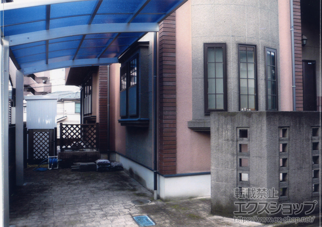 東京都町田市ののカーポート レイナポート 積雪〜20cm対応 施工例