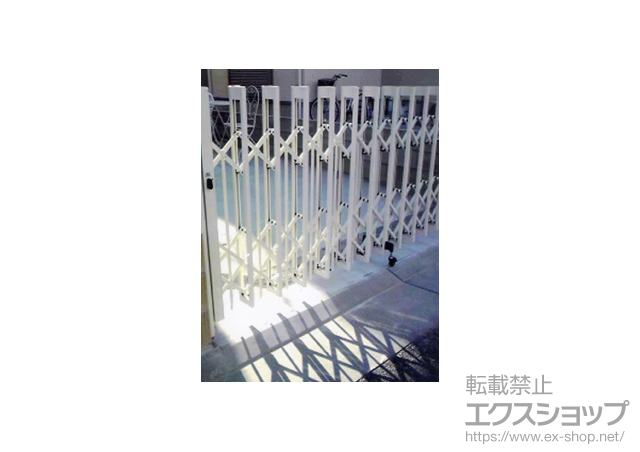 兵庫県加古川市ののカーゲート アルシャイン?　PG型　Aタイプ ノンレール 片開き 施工例