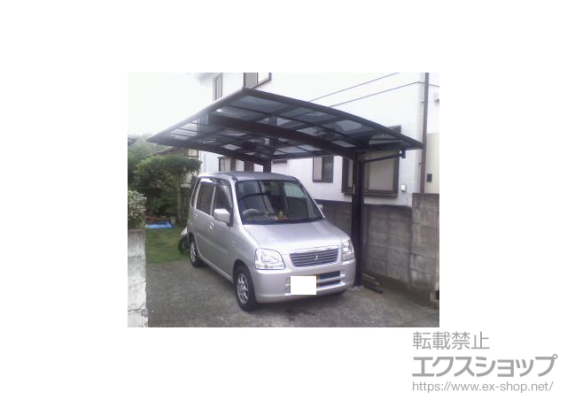 熊本県熊本市ののカーポート プレシオスポート 積雪〜20?対応 施工例