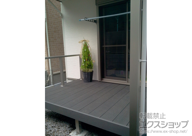 東京都板橋区ののウッドデッキ リウッドデッキ 200 単体 施工例