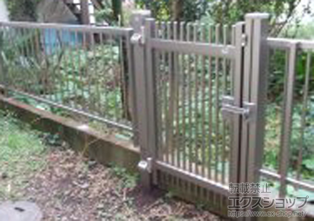 千葉県松戸市のの門扉 ハイ千峰 片開き 施工例