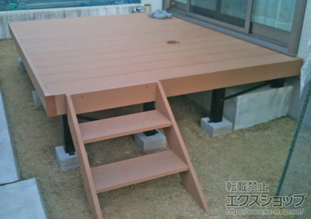 ���Ɍ��_�ˎs��YKKAP�̃E�b�h�f�b�L ���E�b�h�f�b�L200+�X�e�b�v �{�H��