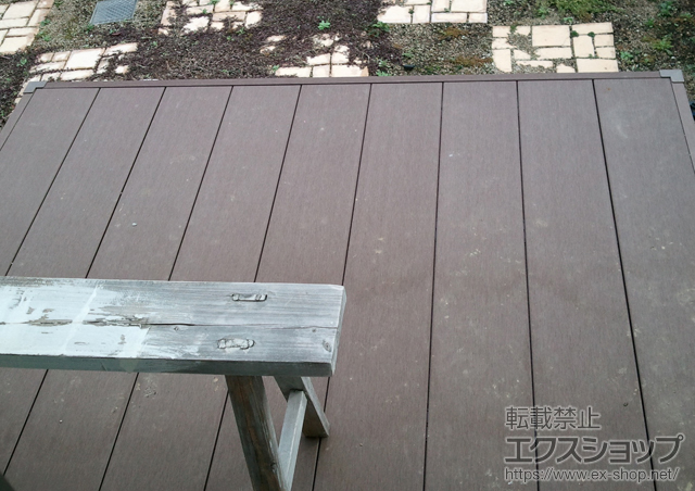 愛知県名古屋市ののウッドデッキ リウッドデッキ 200 単体＋床下囲い部材一式 施工例