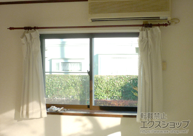 埼玉県幸手市のの二重窓（内窓） インプラス　ダストバリア仕様　引き違い窓 施工例