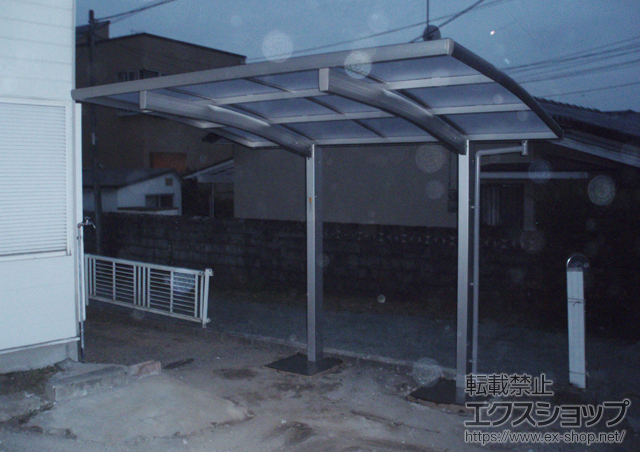 神奈川県足柄上郡松田町ののサイクルポート・駐輪場 レイナポートミニ 積雪〜20cm対応 施工例