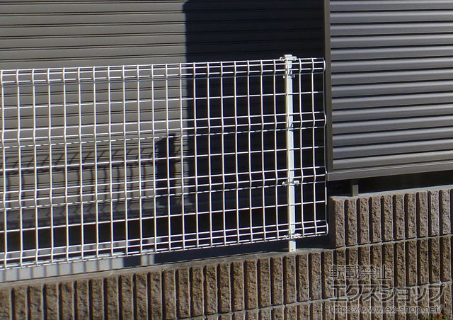 神奈川県川崎市ののフェンス・柵 グリッドフェンスR型 施工例