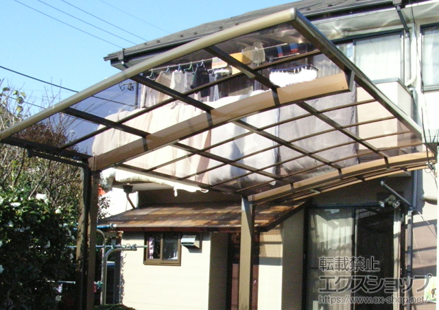 東京都町田市のLIXIL リクシル（トステム）のカーポート レグナスポートシグマＩＩＩ 積雪〜20cm対応 施工例