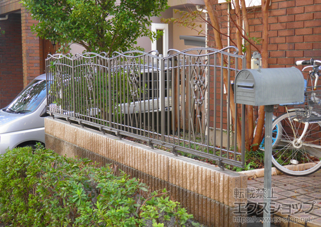 神奈川県横浜市ののフェンス・柵 キャスティナA型フェンス 施工例