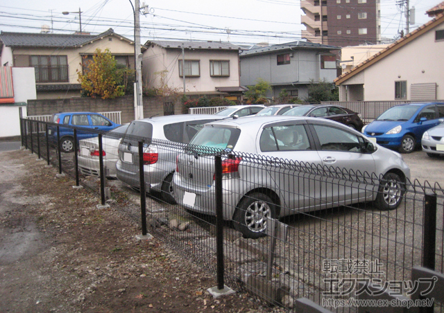 宮城県仙台市ののフェンス・柵 メッシュフェンス G10 施工例