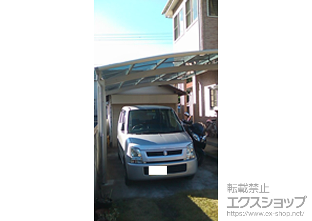 埼玉県朝霞市ののカーポート レイナポート 積雪〜20?対応 施工例