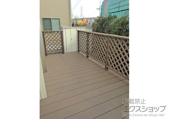 東京都世田谷区のLIXIL リクシル（トステム）のウッドデッキ リコステージ? 施工例