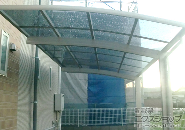 兵庫県姫路市ののカーポート プレシオスポート 積雪〜20cm対応 施工例