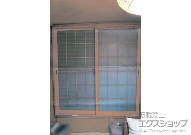 滋賀県大津市のの内窓（二重窓・二重サッシ） インプラス  ダストバリア仕様 引違い窓 施工例