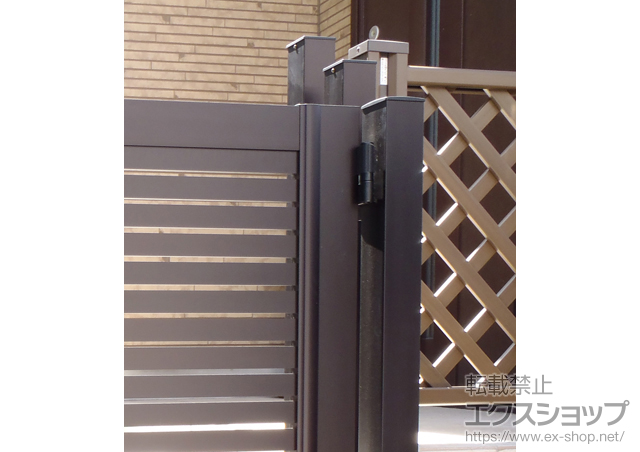 千葉県船橋市ののフェンス・柵 ステイウッドフェンス 施工例