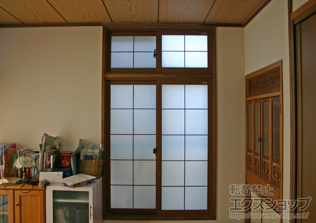 埼玉県越谷市のの二重窓（内窓） インプラス ダストバリア 引違い 2枚建て 施工例