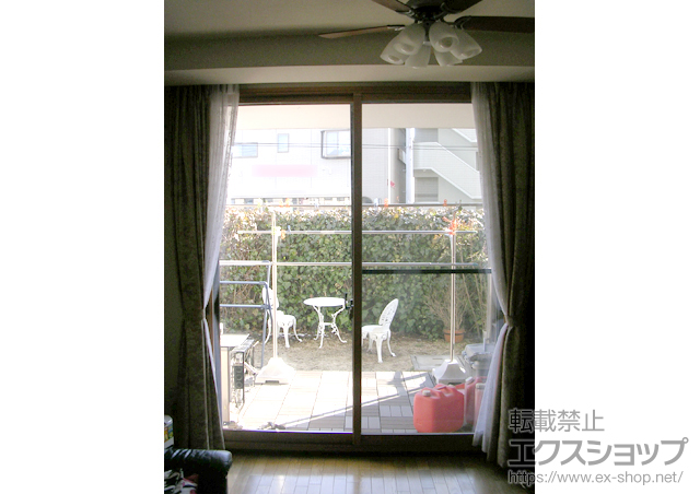 宮城県仙台市のの二重窓（内窓） インプラス　ダストバリア仕様　引違い窓2枚建て 施工例