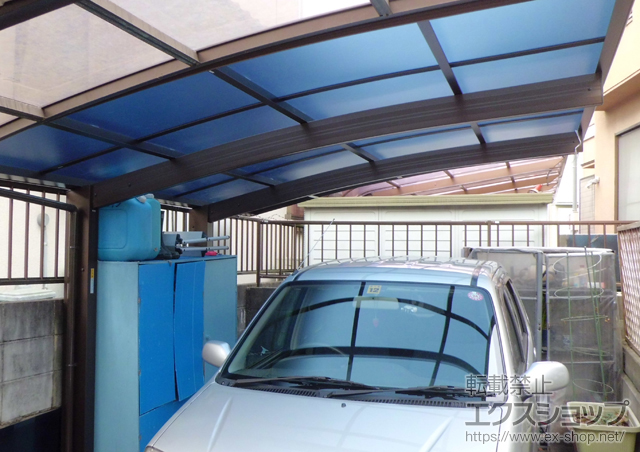 兵庫県相生市ののカーポート プレシオスポート?積雪〜20cm対応 施工例