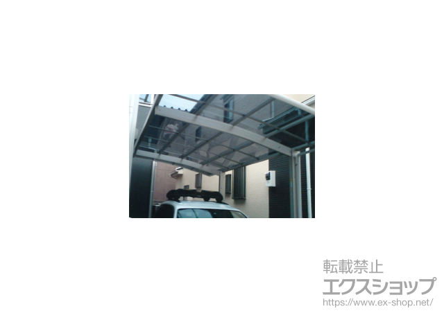 東京都板橋区ののカーポート プレシオスポート 積雪〜20cm対応 施工例