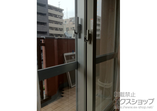 東京都目黒区のの二重窓（内窓） インプラス ダストバリア 引違い2枚建+ふかし枠（40mm）カーテンレール有 施工例