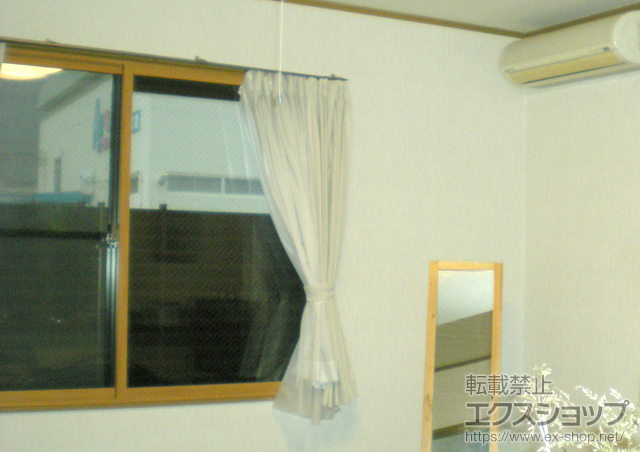 山口県山口市のの二重窓（内窓） インプラス　ダストバリア仕様　引違い窓2枚建て 施工例