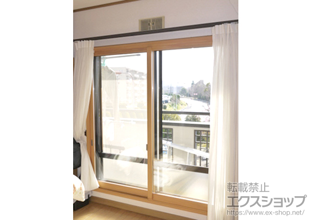 大阪府堺市のの二重窓（内窓） インプラス ダストバリア 引違い2枚建て 施工例