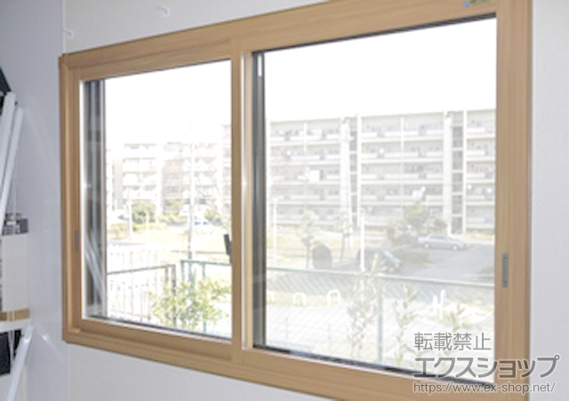 大阪府堺市のの二重窓（内窓） インプラス ダストバリア 引違い2枚建て 施工例