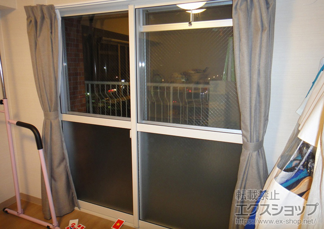 鹿児島県鹿屋市のの二重窓（内窓） インプラス ダストバリア仕様 引違い窓 2枚建 施工例