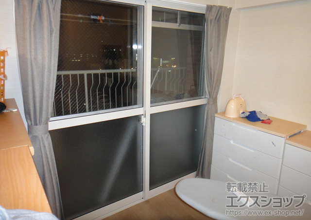 鹿児島県鹿屋市のの二重窓（内窓） インプラス ダストバリア仕様 引違い窓 2枚建 施工例