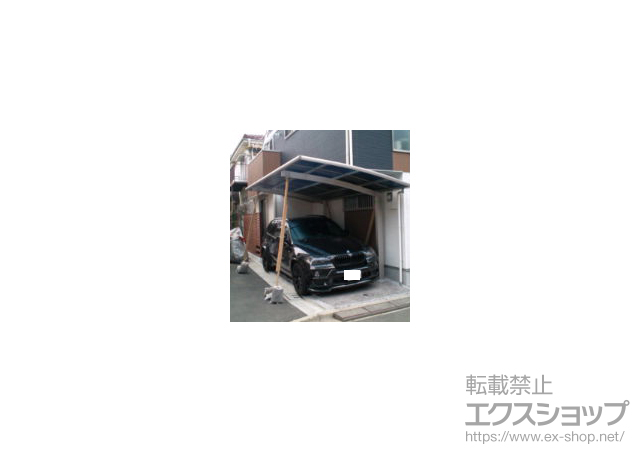 東京都中野区ののカーポート レイナポート 積雪〜20cm対応 施工例