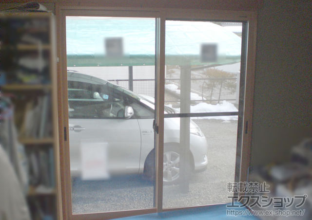 長野県大町市のの二重窓（内窓） プラマードＵ 施工例