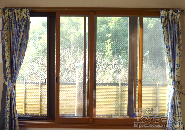 神奈川県足柄下郡湯河原町のの二重窓（内窓） インプラス ダストバリア 引違い 2枚建て 施工例