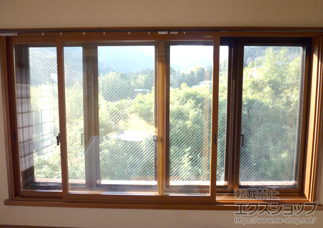 神奈川県足柄下郡湯河原町のの二重窓（内窓） インプラス ダストバリア 引違い 2枚建て 施工例