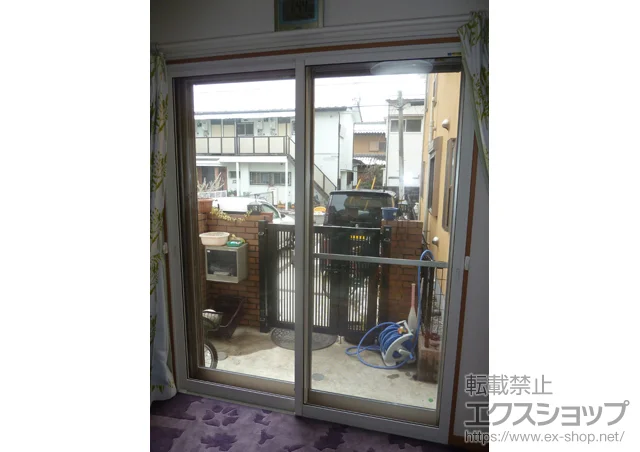 東京都府中市のの内窓（二重窓・二重サッシ） インプラス　ダストバリア仕様　引違い窓2枚建て 施工例
