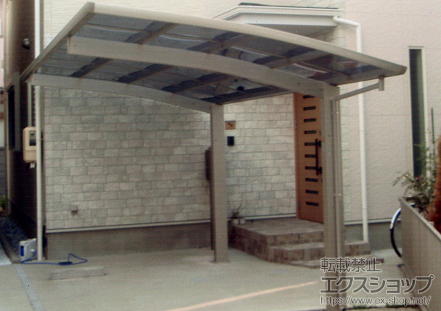 愛知県名古屋市ののカーポート プレシオスポート 積雪〜20cm対応 施工例