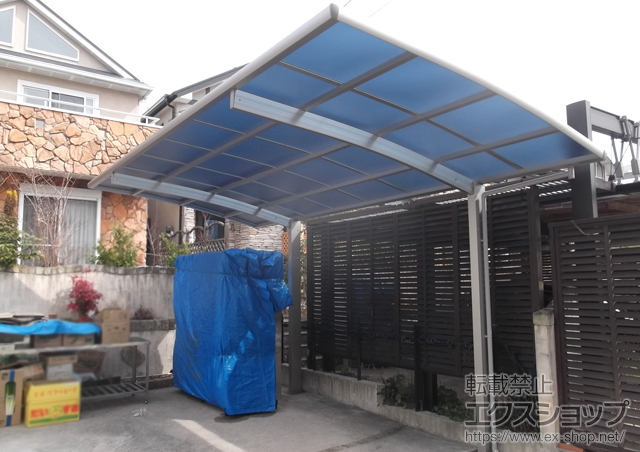 兵庫県神戸市北区ののカーポート レイナポート　積雪〜20cm対応 施工例